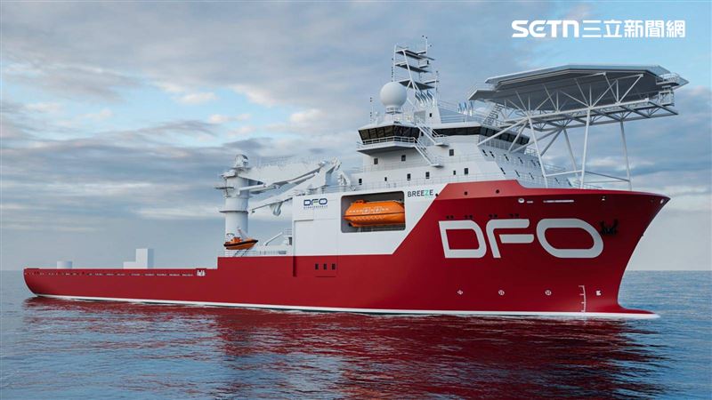 東方風能與挪威知名造船廠Westcon簽署大型海纜船建造合約，預計2027年第一季交船。（圖／東方風能提供）