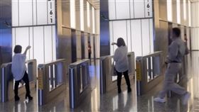 信義區國泰置地大樓丟雞蛋（圖／網友tangtt46授權提供）