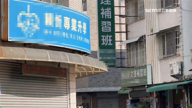 兩間補習班為了搶學生空中開戰