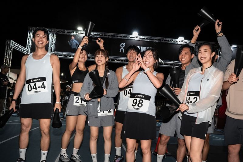 團體與個人賽事激烈，跑者在賽道上挑戰個人極限，與隊友互相協作，共同跑出亮眼佳績。（圖／品牌業者提供）