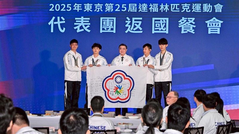 東京聽奧奪13獎牌　卓榮泰感動喊這句