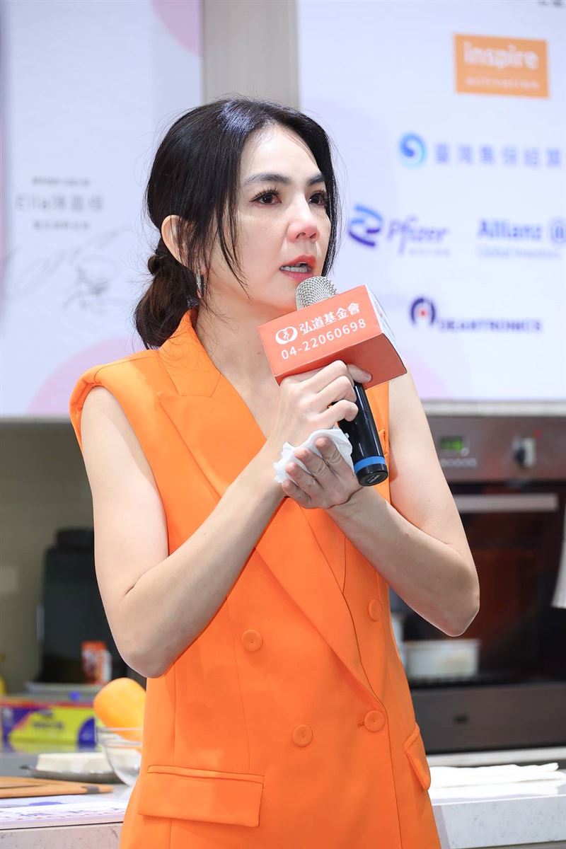 Ella感概人生無常。（圖／記者鄭孟晃攝影）