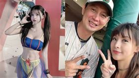 林倪安遭爆料當統一獅教練高志綱的小三。（圖／翻攝自臉書）