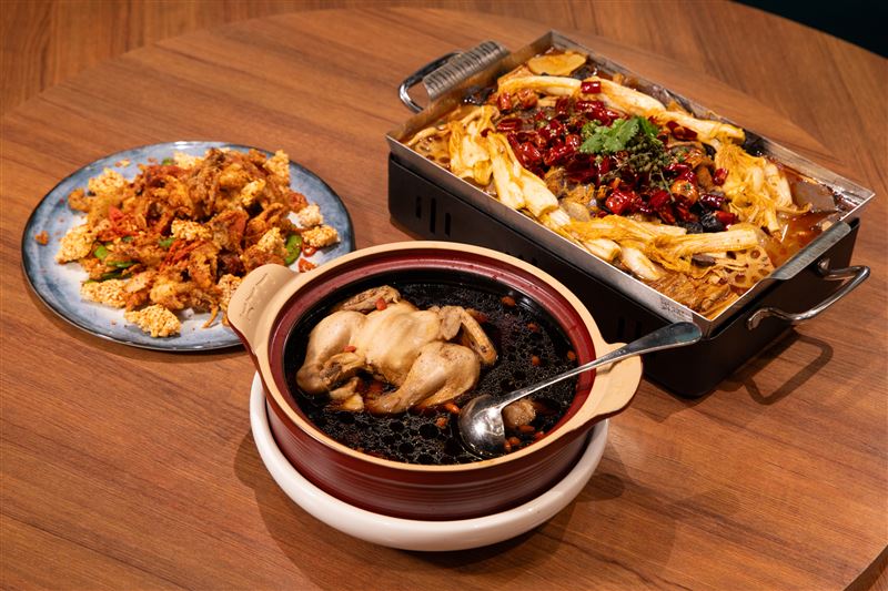 開飯川食堂推出3款川味宴席菜。(圖／饗賓集團提供）
