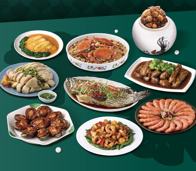 真珠 台灣佳味推出「駿馬迎春團圓宴」。(圖／饗賓集團提供）