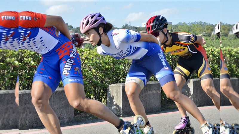 劉懿萱走過低潮再出發，金牌是一次重新相信自己的證明。（圖／永不停止國際超級溜冰馬拉松賽提供）