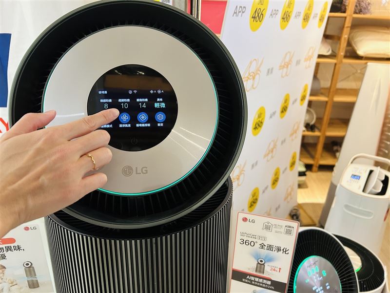 家電達人486先生提醒，空淨機應長時間保持開啟，避免看到綠燈就關機。（圖／品牌業者提供）