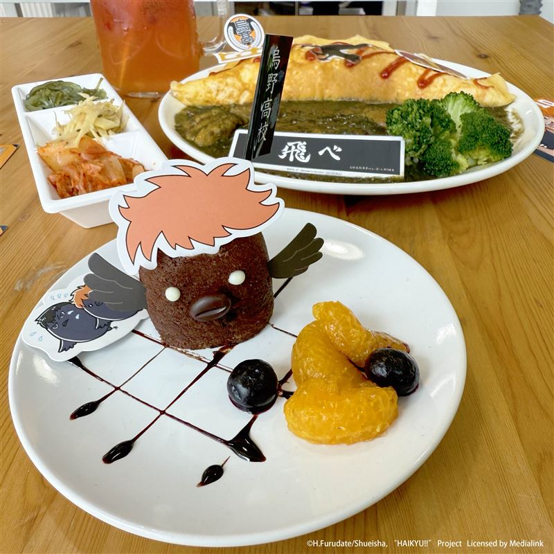 甜點－日向烏鴉巧克力（限定）。（圖／主辦單位提供）