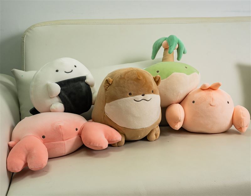朗萌綺盟nandemo ikimono中型絨毛玩偶。（圖／主辦單位提供）