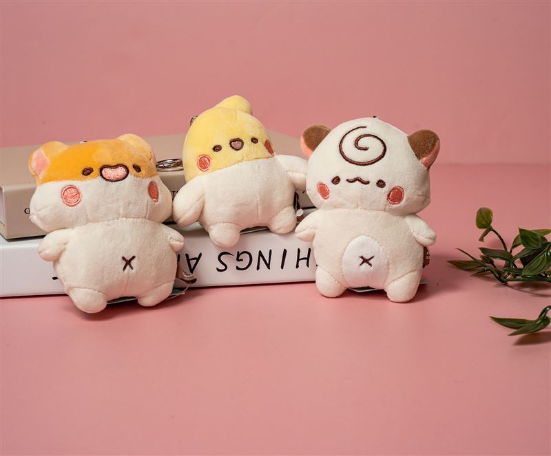 瑪芬角落MUFFIN CORNER絨毛鑰匙圈。（圖／主辦單位提供）