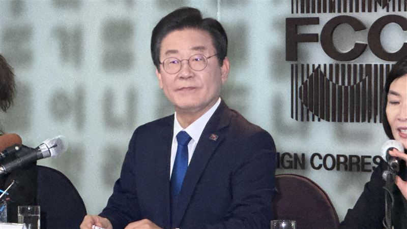 李在明籲重啟南北韓聯絡管道。（圖／中央社）