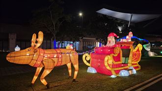 現場燈飾。（圖／公所提供） 