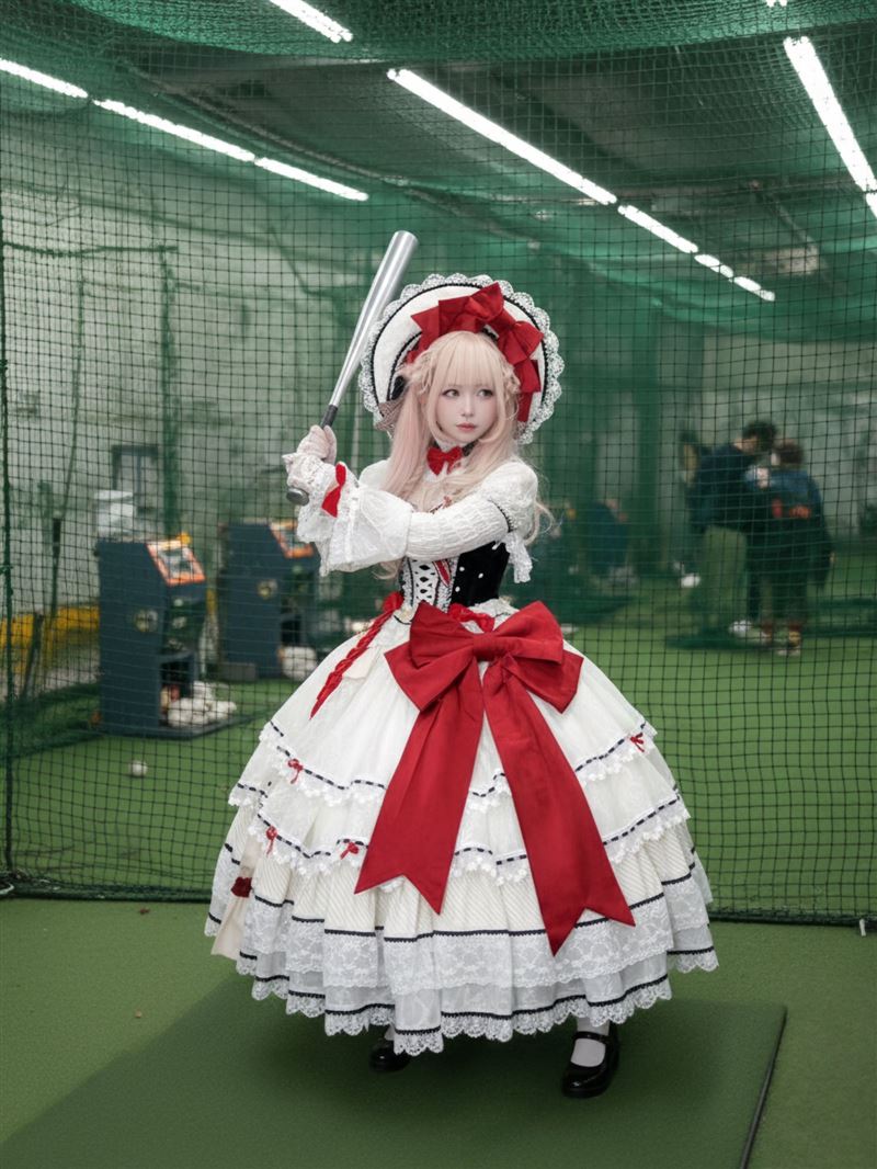 谷塚磨曾因瘦弱而自卑，沒想到卻因穿女裝找回自信，闖出一片天。（翻攝自X @tani_takuma）