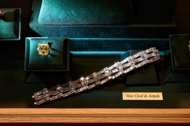 Van Cleef &amp; Arpels珍稀藏品，現場不少博物館等級作品。（圖／三立）