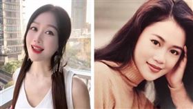 梁小冰近期影片因濾鏡效果過強被網友質疑像AI生成』引發討論。（圖／翻攝自梁小冰抖音、微博）