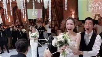 搶許瑋甯捧花　邱澤1舉動：怕老婆被抽走