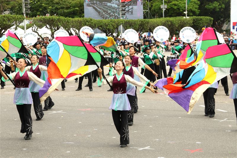 2025台灣遠征──吹響友誼，舞動青春，東京農業大學第二高等學校吹奏樂部。（圖／文化總會提供）