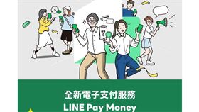 LINE Pay Money於12月3日15時00分正式上線。（圖／翻攝自LINE Pay臉書）