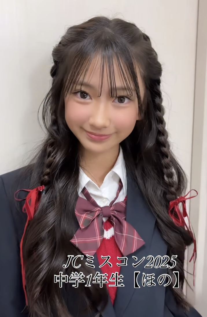 穗野獲得「最可愛國中女生」選美冠軍。（圖／翻攝自IG）