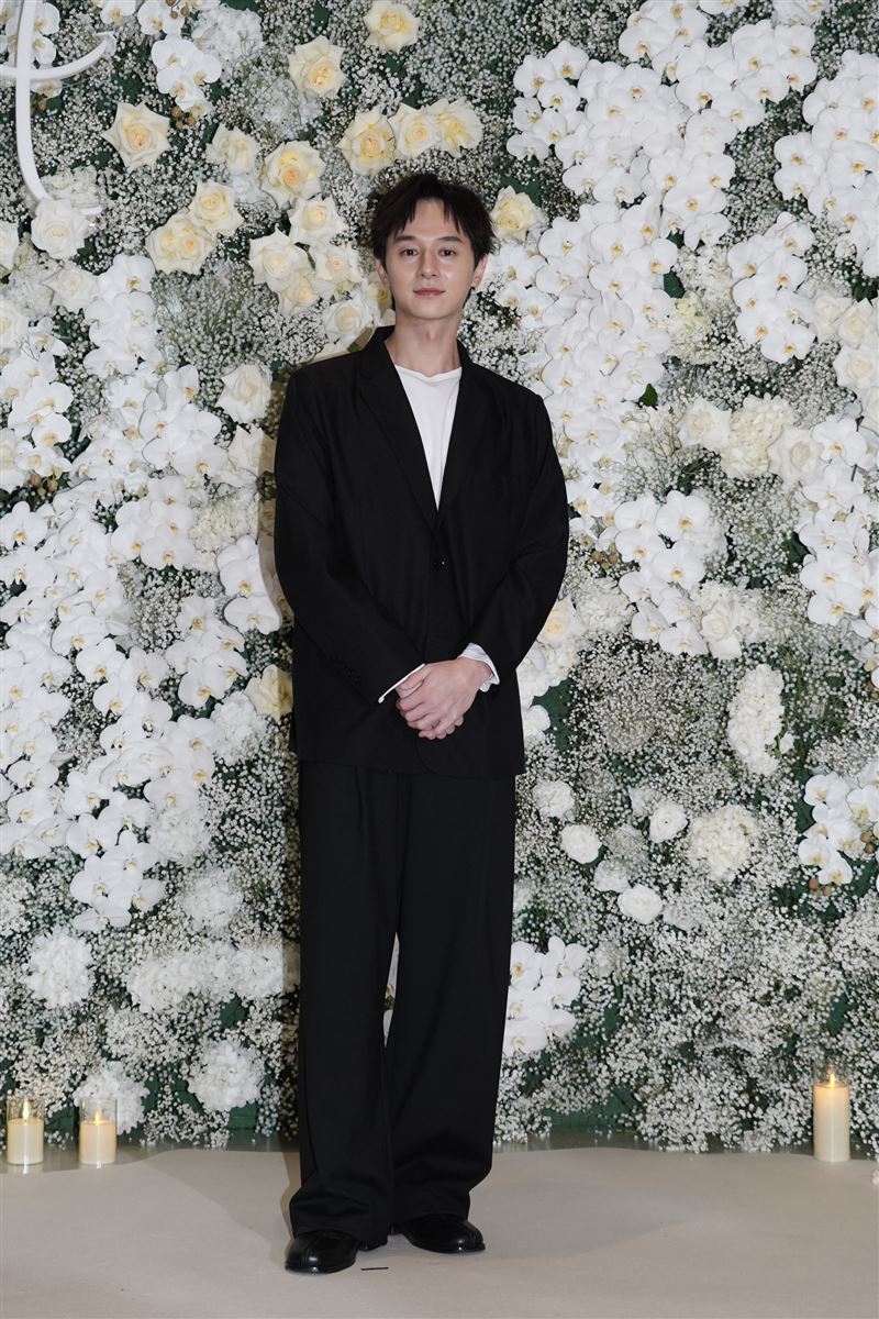 張軒睿被爆出在許瑋甯婚禮現場遭章廣辰冷落。（圖／記者鄭孟晃攝影）