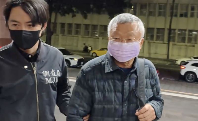 世曦工程港灣工程部主管張欽森也無保請回。（圖／翻攝畫面）