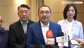 侯友宜出席市政會議後受訪。（圖／翻攝畫面）