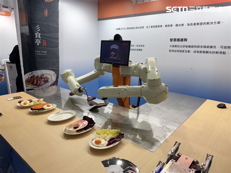 楊老闆透露，這台機器人將率先在永和公園店實際運作，有望在聖誕前導入，預計負責套餐中的豆芽菜與高麗菜等固定配菜。（圖／記者李育道攝影）
