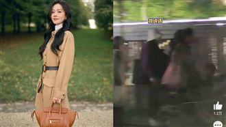 劉詩詩6歲兒太皮　當街出手畫面震撼網友