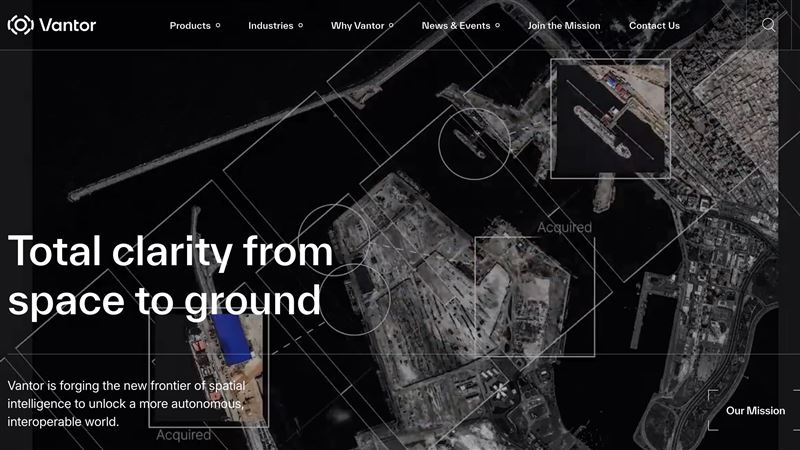 漢翔與美國Vantor簽署Raptor Guide技術授權，導入無需GPS也能絕對定位的精準導航技術，定位誤差低於7公尺，符合國防部對抗干擾、量產化無人機需求，未來將整合至漢翔自研平台，打造台灣無人機韌性導航生態系。（圖／翻攝自Vantor 網站）