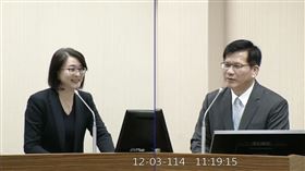 王鴻薇質詢林佳龍。（圖／翻攝自國會頻道）