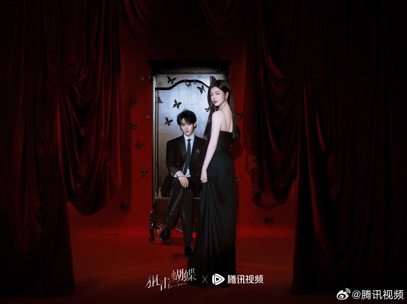 陳妍希主演現代愛情劇《狙擊蝴蝶》。（圖／翻攝自微博）