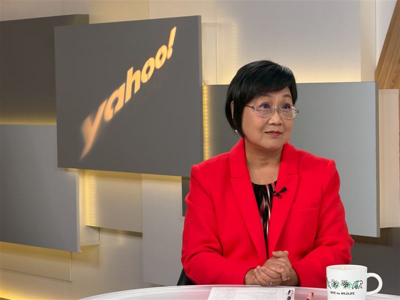 僑委會委員長徐佳青今（3）日接受網路節目Yahoo TV《齊有此理》專訪中午播出。（圖／Yahoo TV《齊有此理》節目提供）