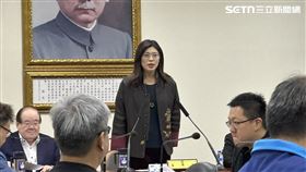 鄭麗文主持中常會。（圖／記者詹宜庭攝影）