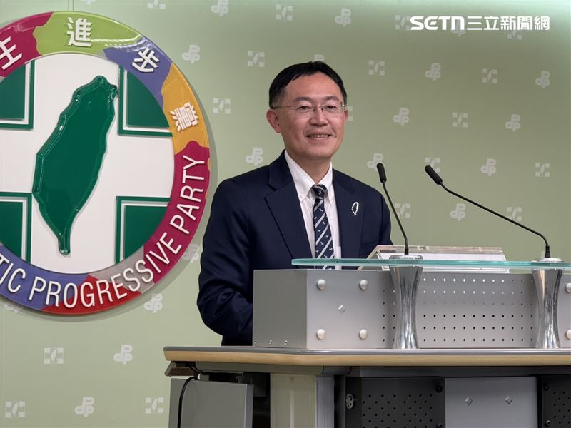 民進黨立委李坤城接任黨發言人（圖／記者劉秀敏攝影）