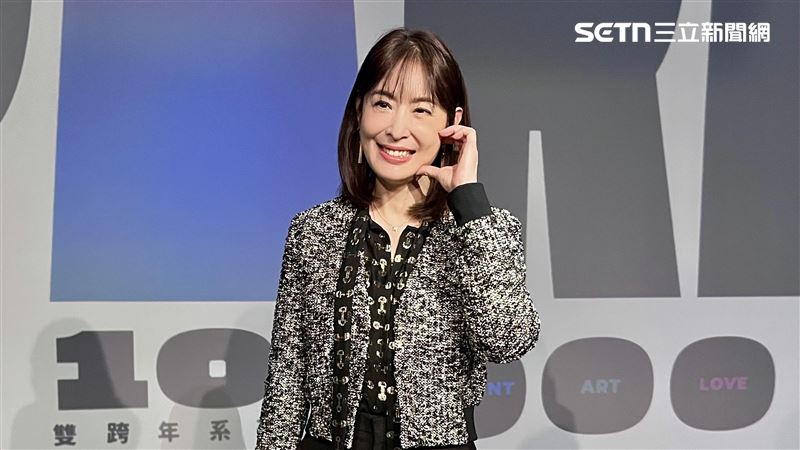 賈永婕透露今年台北101跨年煙火首度採用「低煙煙火」。(圖／記者賴俊佑攝影)