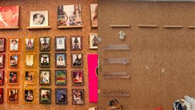 咖啡館本來有許多有關濱崎步的主題布置，但如今都被清空。（圖／翻攝自X）