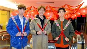 章廣辰和張軒睿、許光漢因《我的男孩》成好友。（圖／八大提供）