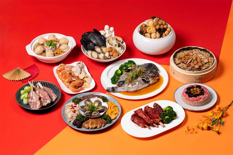 礁溪老爺酒店推出「駿馬迎新春」系列料理，今年以「小家庭也能輕鬆準備完整圍爐宴」為設計理念，主打六人圍爐組合與多款單品。（圖／飯店旅宿業者提供）