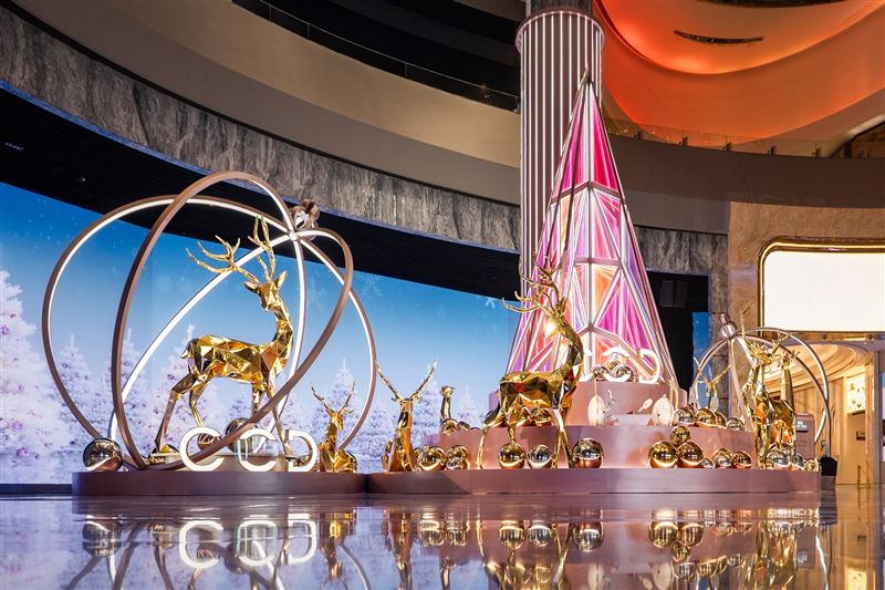 新濠天地主入口。（圖／澳門新濠天地提供）