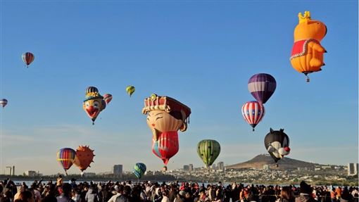 媽祖熱氣球驚豔國際　墨西哥熱氣球嘉年華