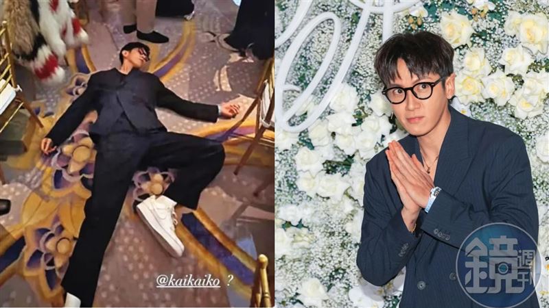 柯震東爆喝許瑋甯喜酒爛醉躺地!本人回應