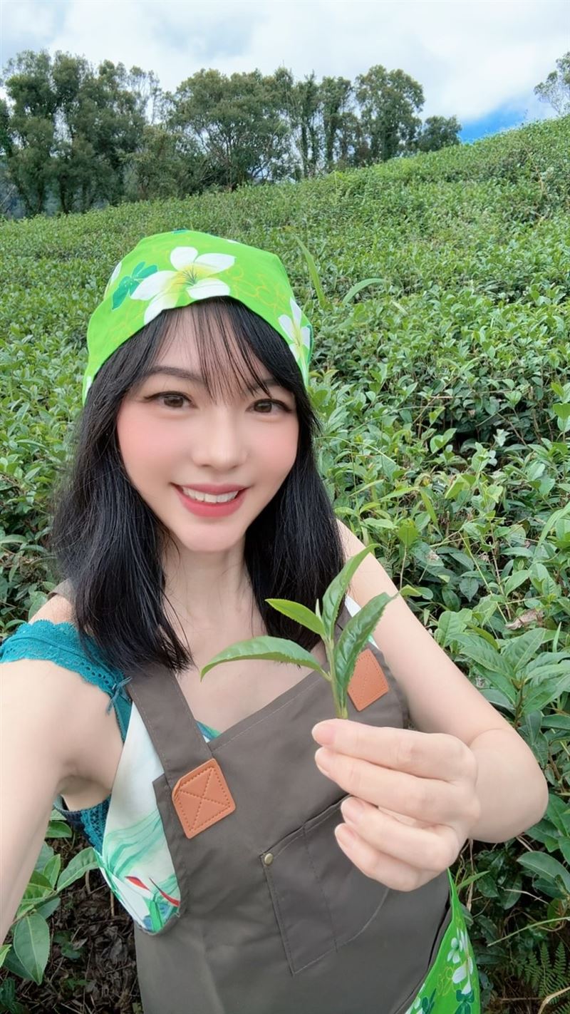 許嘉容受邀幫花蓮農業考察與觀光行銷宣傳。（圖／本人提供）