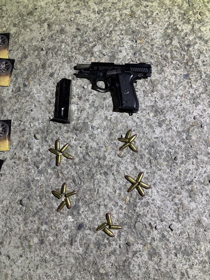 陳姓男子辯稱吸毒後神智不清，沒有殺害及傷人意圖，台中地院裁定羈押禁見3個月。(圖／翻攝畫面)