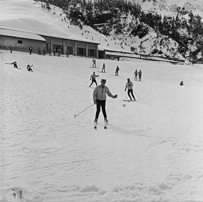 合歡山當時是救國團舉辦冬令營的首要場地，滑雪營、賞雪團等活動讓冬天的山上相當熱鬧。（圖／翻攝自國發會臉書）