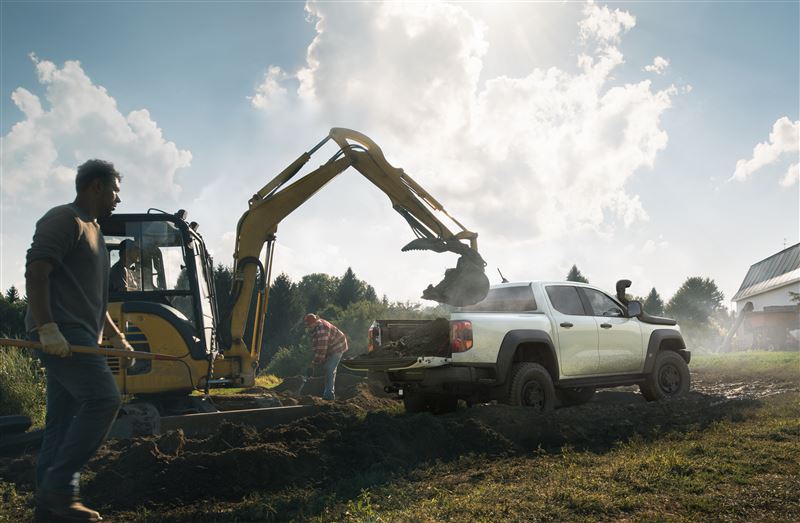 搭載3.0升Power Stroke渦輪柴油V6，可輸出207匹馬力與600牛頓米扭力，拖曳能力接近4.5公噸。（圖／翻攝Ford網站）