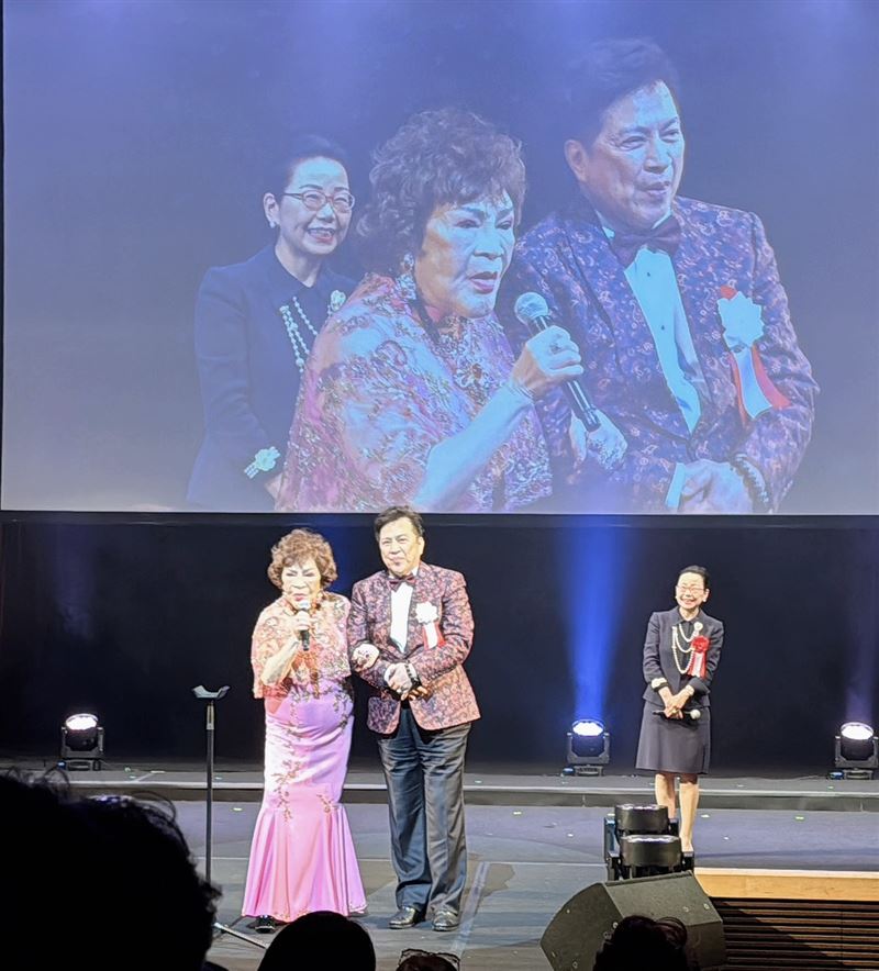 周遊上台致詞。（圖／李朝永提供）