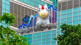 tibit躍上台北101，成為信義區12月最亮的新地標。（圖／證交所）