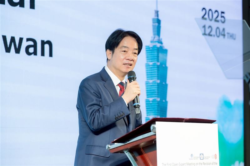 總統賴清德出席中華民國醫師公會全國聯合會國際研討會開幕式（圖／總統府提供）