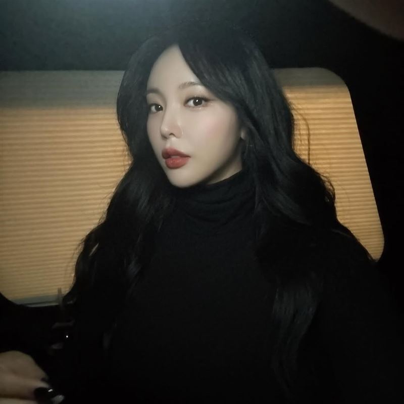 洪真英自拍照被質疑再度「變臉」。（圖／翻攝自洪真英IG）