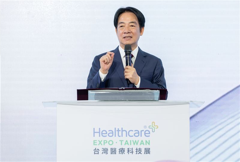 總統賴清德出席「2025台灣醫療科技展」開幕典禮（圖／總統府提供）